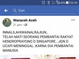 Cek Fakta: Heboh Kabar Mantan Kepala BIN Hendropriyono Meninggal di Singapura