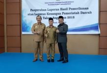 Sambas Raih Opini WTP Tahun 2018