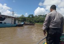 Kapal Penarik Ponton Bermuatan 700 Ton CPO Tenggelam