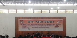 KPU Gelar Pleno Terbuka Rekapitulasi Suara