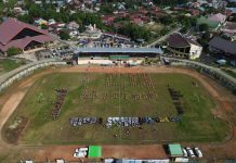 Tari Jepin Formasi 657 Pukau Ribuan Pasang Mata