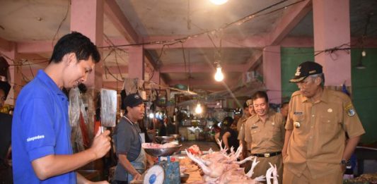 Jarot Temukan Kenaikan Harga Komoditi