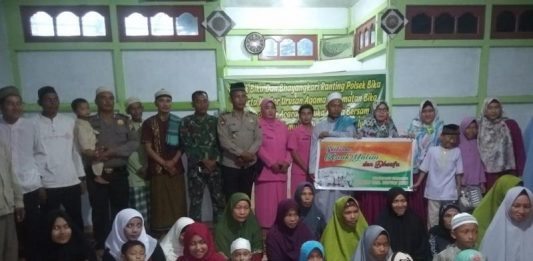 Lintas Instansi Buka Puasa Bersama dengan Para Mualaf dan Yatim Piatu
