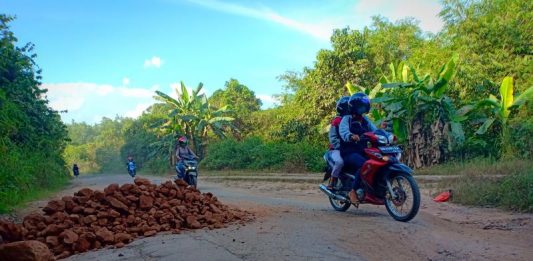 Rusak Parah, Warga Minta Pemprov Segera Perbaiki Jalan Kota Sekadau-RTM