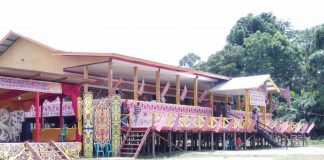 Bupati Resmikan Rumah Betang Patih Muandang