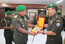 Pangdam Lepas Pasahli Bidang Ideologi Politik