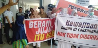 Pegawai RSUD Sambas Tuntut Gaji