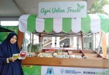 Hadir di Pasar Juadah, Rumah UPPO Jual Sayuran Organik