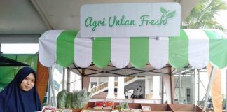 Hadir di Pasar Juadah, Rumah UPPO Jual Sayuran Organik