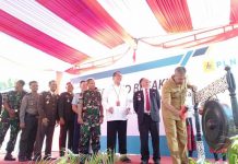 Gelar Ground Breaking Proyek Kelistrikan, Sekda Berharap Dapat Meningkatkan Indeks Desa Membangun Tiap Tahunnya