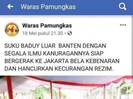 Cek Fakta: Heboh Kabar Suku Luar Baduy Bergerak ke Jakarta Hancurkan Rezim
