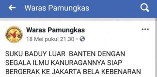 Cek Fakta: Heboh Kabar Suku Luar Baduy Bergerak ke Jakarta Hancurkan Rezim