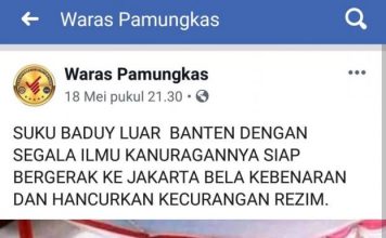 Cek Fakta: Heboh Kabar Suku Luar Baduy Bergerak ke Jakarta Hancurkan Rezim