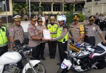 Kapolda Beri Ipda Tatang Motor Baru