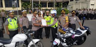 Kapolda Beri Ipda Tatang Motor Baru
