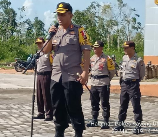 Kapolres: Wilayah Hukum Kayong Utara Aman dan Kondusif