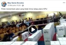 Cek Fakta: Heboh Video Kericuhan, Polisi Disebut Tembak Saksi saat Pleno KPU