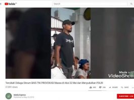 Oknum Bais Provokasi Massa Aksi 22 Mei, Hoaks!