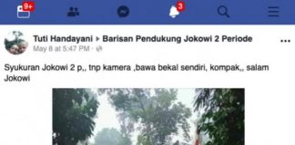 Cek Fakta: Beredar Foto Syukuran Jokowi 2 Periode