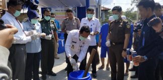 BNNP Musnahkan 1 Kg Sabu, Dua Pelaku Masih Diburu