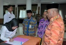 Pemkab Ambil Sumpah Janji PNS