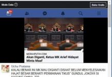 Cek Fakta: Ketua MK Diganti Saat Belum Menyelesaikan Hajat Besar