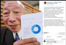 Cek Fakta: Prof Tokuda Perlihatkan Data Kecurangan KPU