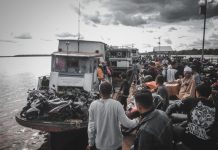 Pascalebaran, Pelabuhan Teluk Batang Masih Dipadati Penumpang