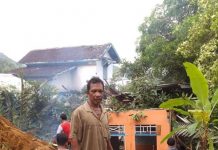 Longsor Hantam Rumah dan SMPN 4