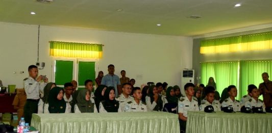 Mahasiswa Polbangtan PKL di Perbatasan RI-Malaysia