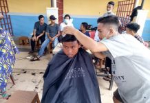 ‘Bersih-bersih’ Kepala Sambut Lebaran