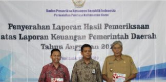 Sintang Raih Opini WTP Tujuh Kali Beruntun