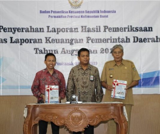 Sintang Raih Opini WTP Tujuh Kali Beruntun