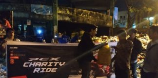 PCX Charity Ride Berbagi Kebaikan di Bulan Suci Ramadan