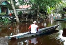 Puluhan Rumah Warga di Balai Sepuak Terendam Banjir