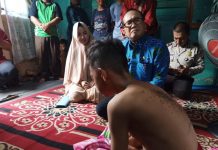 Sujiwo Semangati Korban Penyiraman Air Keras