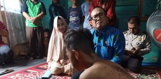 Sujiwo Semangati Korban Penyiraman Air Keras