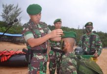 Danrindam Tutup Latihan Yuddhawastu dan Tradisi Pembaretan