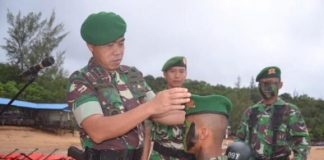 Danrindam Tutup Latihan Yuddhawastu dan Tradisi Pembaretan