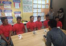 Polres Ketapang Ringkus Enam Tersangka Pengguna Narkoba