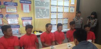 Polres Ketapang Ringkus Enam Tersangka Pengguna Narkoba