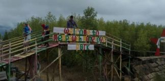 Lebaran, Mangrove Park Ramai Pengunjung