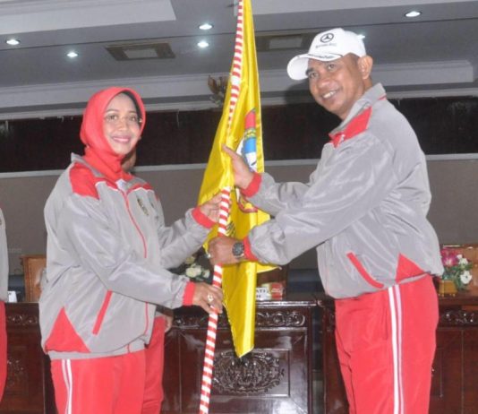 Bupati Lepas Kontingen Popda Mempawah