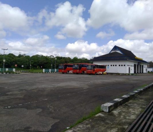 Loket Tiket di Terminal ALBN Ambawang Tak Berfungsi Maksimal