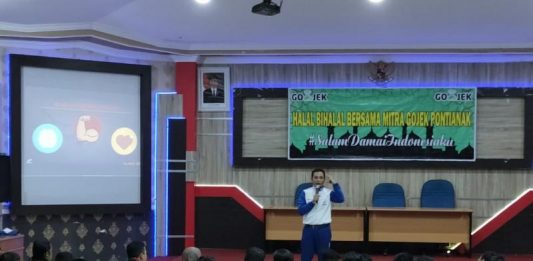 Driver Gojek Dibekali Safety Riding