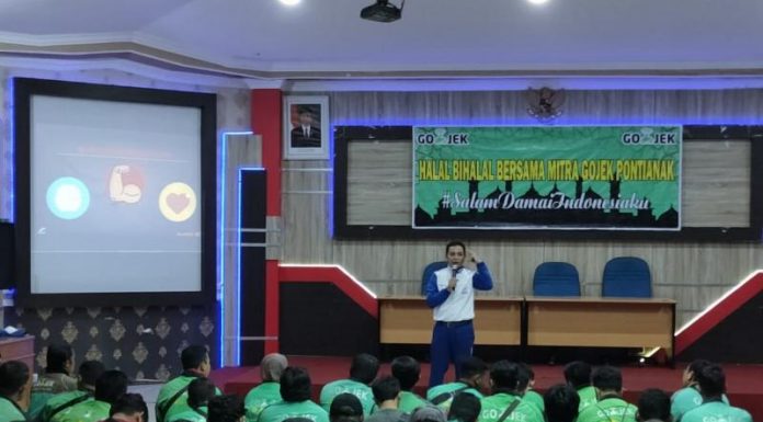 Driver Gojek Dibekali Safety Riding