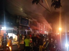 3 Ruko Terbakar, Air dan Aliran Listrik Jadi Kendala Pemadaman