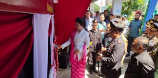 HUT Bhayangkara, Polres Bengkayang Resmikan Rumah Baca