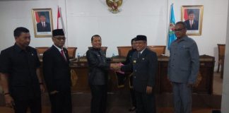 Muda Sampaikan 12 Raperda dan RPJMD