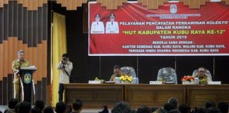 Pemkab Kubu Raya Gelar Pencatatan Perkawinan Kolektif